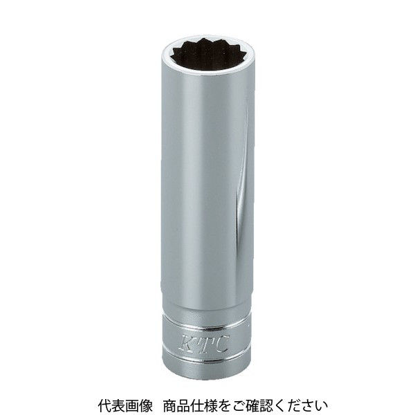 京都機械工具 KTC 9.5sq.ディープソケット(十二角)9mm B3L-09W 1個 307-4188（直送品） - アスクル