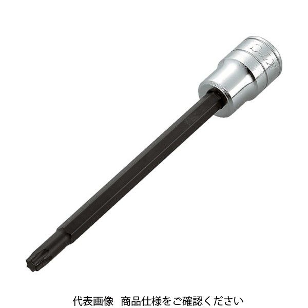 京都機械工具 KTC 9.5sq.ロングT型トルクスビットソケットT40 BT3-T40L 1個 307-8345（直送品）