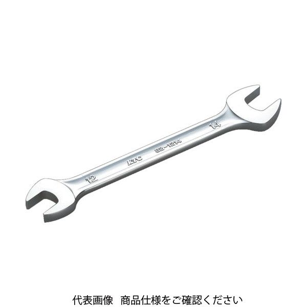 京都機械工具 スパナ８×１０ｍｍ S2-0810 1個 307-7152