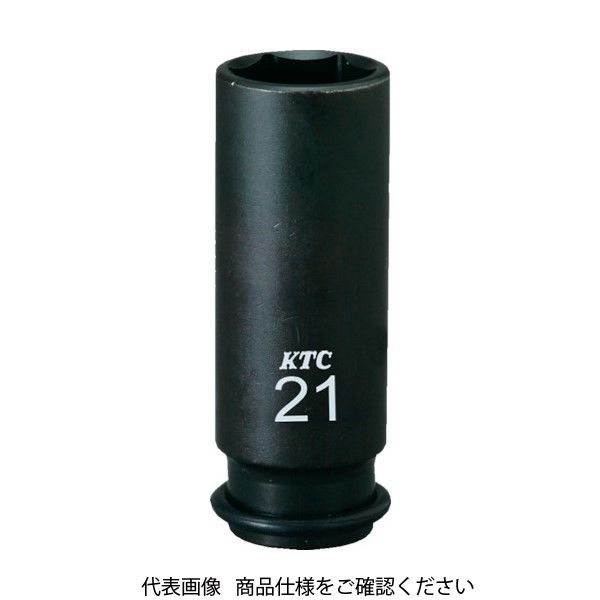 京都機械工具 KTC 9.5sq.インパクトレンチ用ソケット(ディープ薄肉) 対辺寸法19mm 差込角9.5mm 6角 BP3L-19TP 1個（直送品）