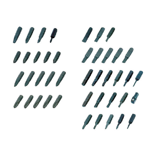 京都機械工具 KTC 板ラチェット差替えドライバ用ビットセット 六角ビット5コ組 TDH5 1セット 373-8566（直送品）