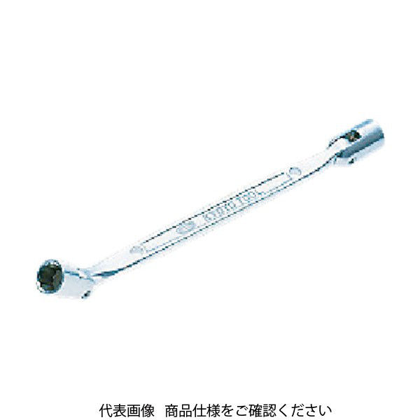 京都機械工具 KTC フレックスヘッドソケット(十二角)17×19mm FBH1-17X19 1丁(1個) 373-4242（直送品）