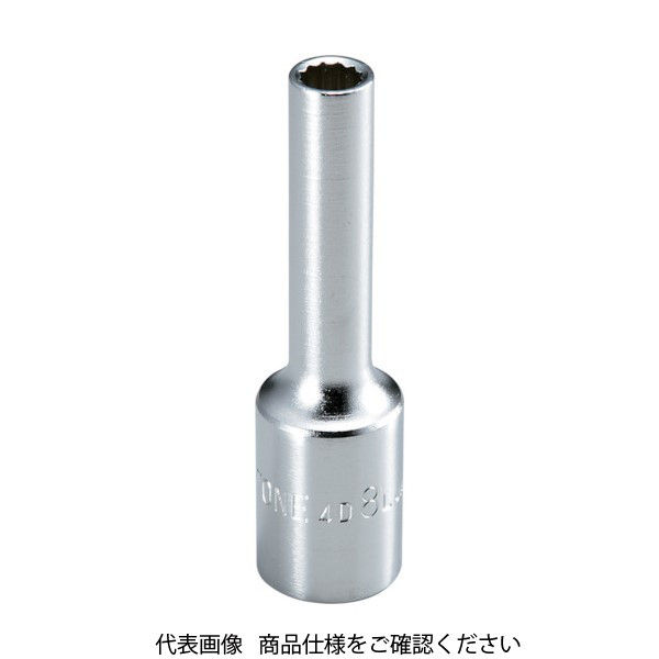 TONE ディープソケット(12角) 19mm 4D-19L 1個 122-4476（直送品）
