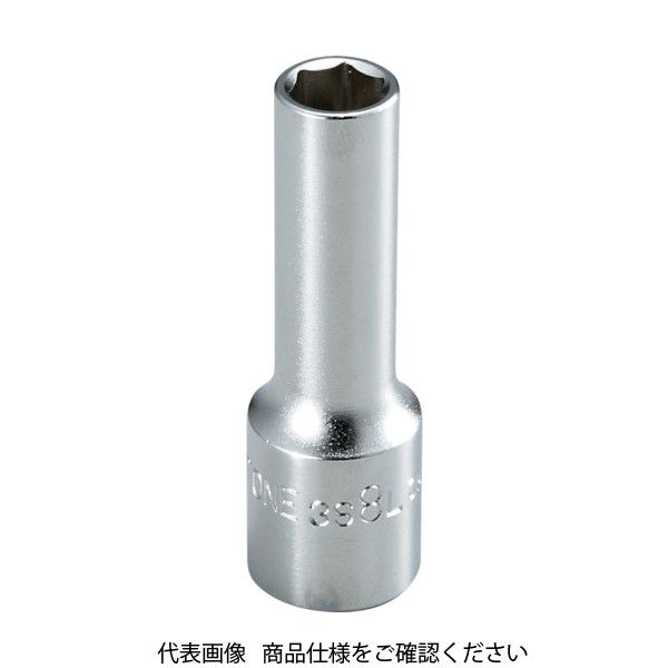 TONE ディープソケット(6角) 対辺寸法17mm 全長54mm 3S-17L 1個 122-4506（直送品）