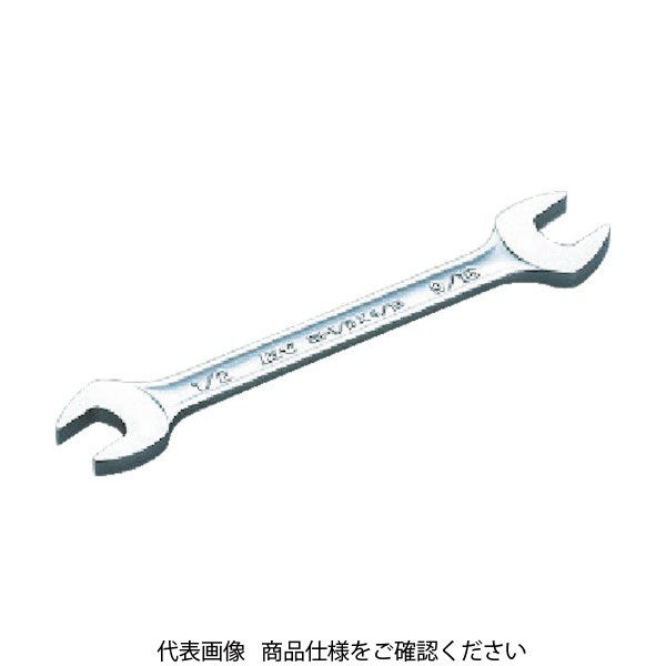 京都機械工具 KTC スパナ19/32×11/16inch S2-19/32X11/16 1丁(1個) 373-7667（直送品）