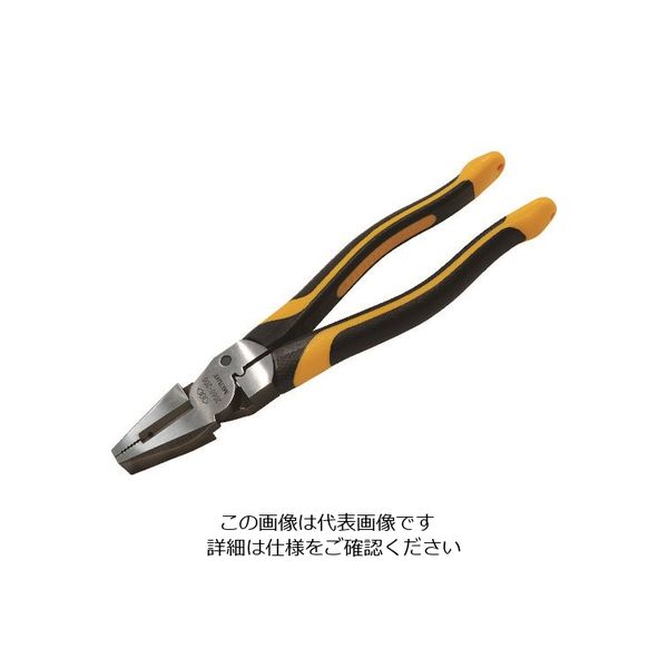 室本鉄工 メリー 強力圧着ペンチ(穴付)200mm 2060-200 1丁(1個) 111-4603（直送品）