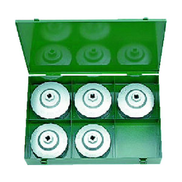 京都機械工具 KTC 大径用カップ型オイルフィルタレンチセット[5コ組] AVSA5 1セット 373-0808（直送品）