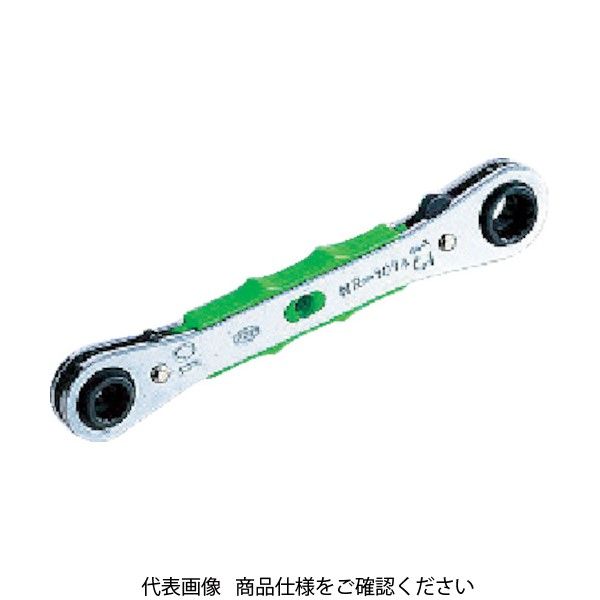 京都機械工具 KTC 4サイズ板ラチェットレンチ(スタンダード)10×13・12×14mm MR-1014 1丁(1個) 373-6369（直送品）