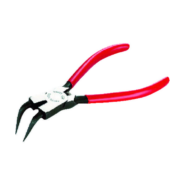 京都機械工具 KTC 曲型スナップリングプライヤ穴用 Ф1.2 SCP-172L 1丁(1個) 373-7802（直送品）