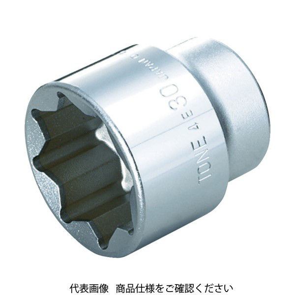 TONE ソケット(8角) 23mm 4E-23 1個 369-6502（直送品） - アスクル