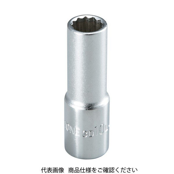 TONE（トネ） TONE ディープソケット（12角） 18mm 3D-18L 1個 122-4417（直送品）