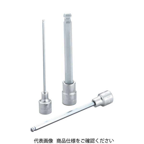 TONE ロングボールポイントヘキサゴンソケット 3BH-03L 1個 119-7444（直送品）
