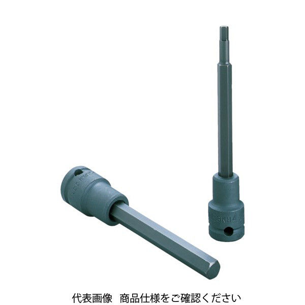 TONE ロングヘキサゴンソケット(強力タイプ) 10mm 3KH-10L 1個 369-5298（直送品）