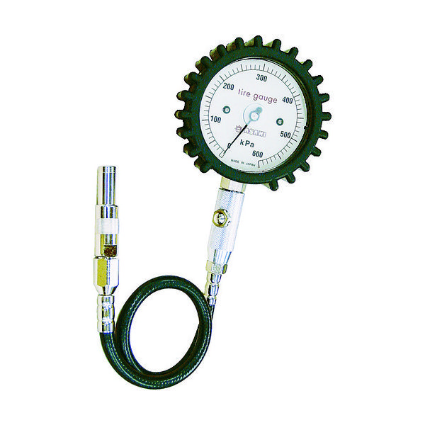 八興販売 ハッコウ タイヤゲージ ぬきボタルゲージ (測定・減圧用)乗用車・バン用 AD-206 1台(1個) 334-3014（直送品）