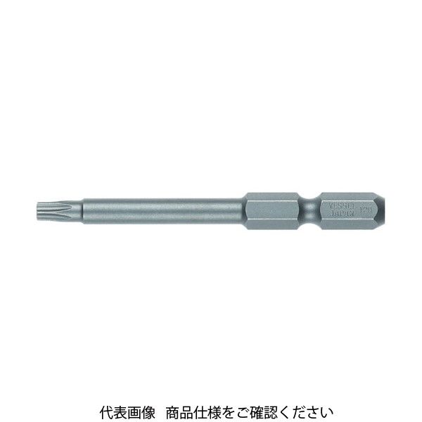 ベッセル 片頭ドライバービット トルクスビット(イジリ止) VT30H×65 VT30H65 1本 371-5779（直送品）