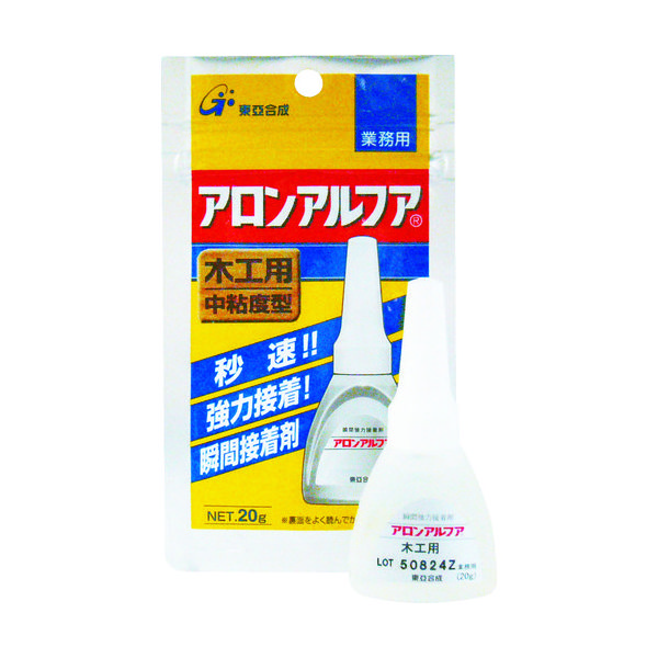 東亞合成 アロン 瞬間接着剤 アロンアルフア 木工用 20g AA-M