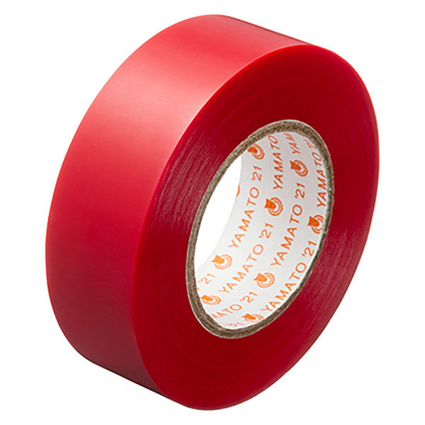 ヤマトビニールテープ Ｎｏ２００−１９ 赤NO200-19-20 - 梱包、テープ