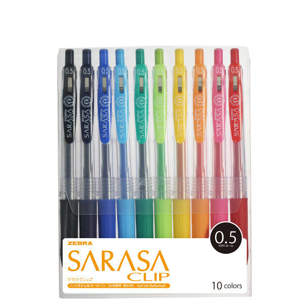 サラサ ボールペン 10本セット - 筆記具