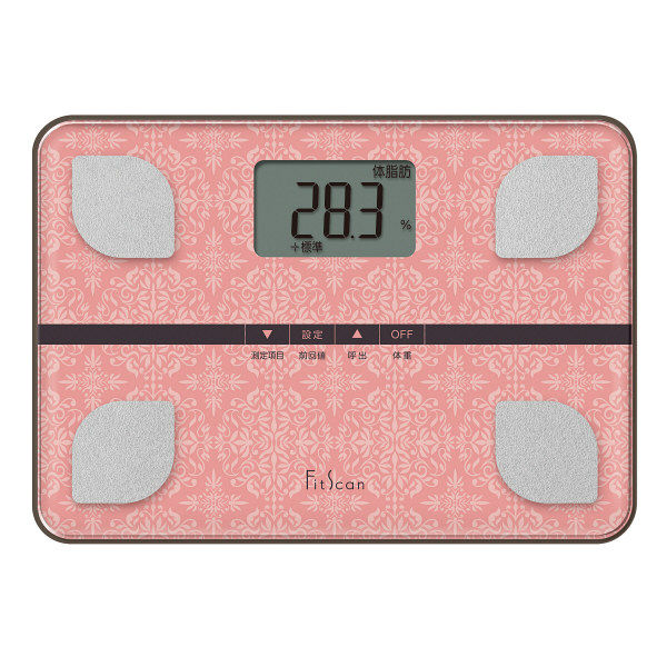 体組成計 FitScan FS102 ピンク 体重計 61％以上節約 - 健康管理・計測計