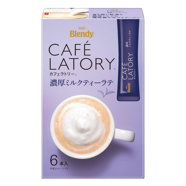 【スティック】味の素AGF ブレンディカフェラトリー スティック 濃厚ミルクティーラテ 1箱（6本入）