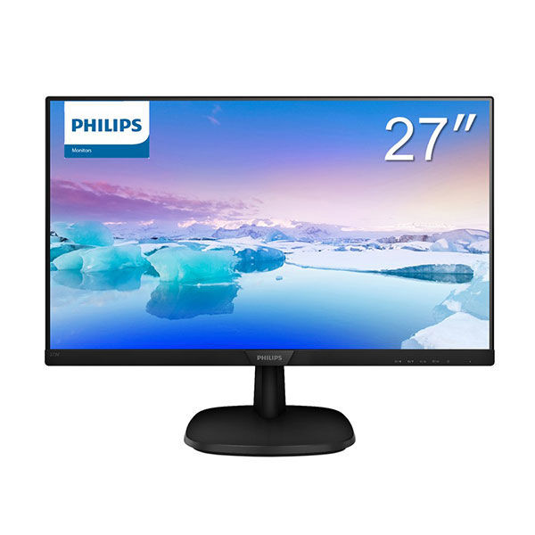 【まとめ買い割対象】フィリップス 27インチワイド液晶モニター 273V7QDAB/11  フルHD(1920×1080)/HDMI/D-sub/DVI-D 1台