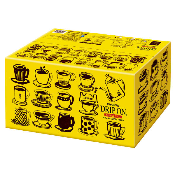 【ドリップコーヒー】ドリップオン　マイルドセレクション　1箱（60袋入）