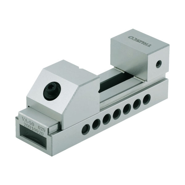 トラスコ中山 TRUSCO 精密バイスAタイプ 65mm 浮き上がり防止構造タイプ VA-65 1台 122-7513（直送品）