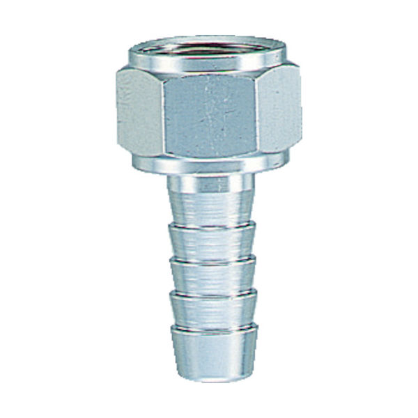 トラスコ中山 TRUSCO ホースジョイント 1/8 タケノコ外径7.0mm (5個入) HJ-107 1パック(5個) 177-9095（直送品）