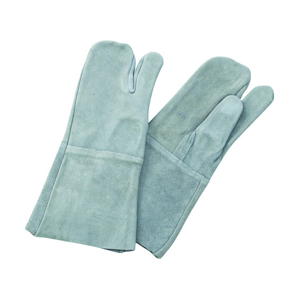 トラスコ中山 TRUSCO 溶接用牛床厚手手袋3本指 TYK-T3 1双 253-8431（直送品）