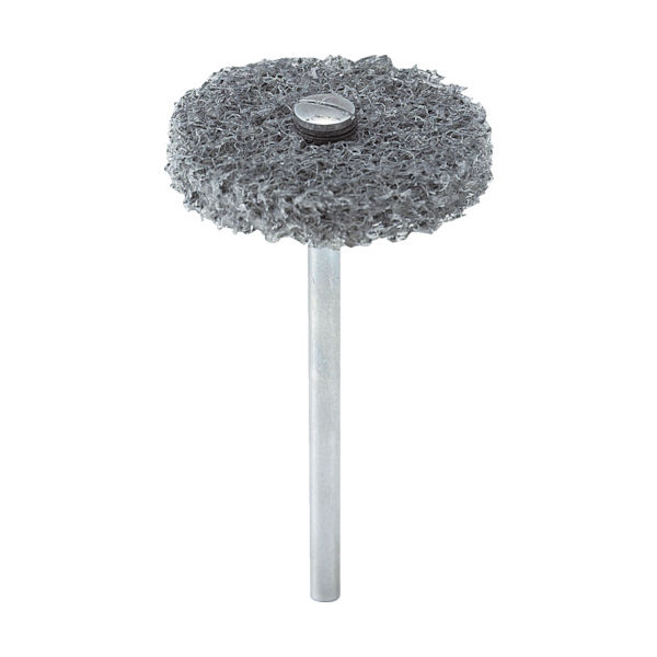 トラスコ中山 TRUSCO ナイロンミニホイール ソフト #400 Φ25X軸径3 25枚入 NM25-400 1パック(25枚)（直送品）