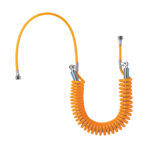 トラスコ中山 TRUSCO 取替用スプリング式ウレタンコイルホース 6m SC-7S 1本 231-4665（直送品）
