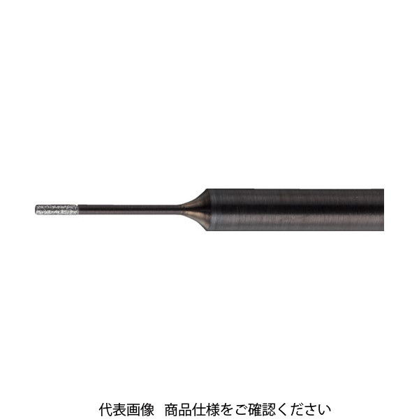 トラスコ中山 TRUSCO ハイエンドブラックボラゾンバー Φ0.9X軸3 首下9 #230 THB-L009MF 1本 299-5263（直送品）