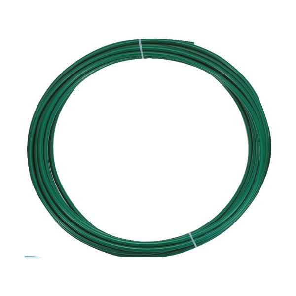 トラスコ中山 TRUSCO ポリウレタンチューブ 10X6.5mm 10m巻 グリーン TEN-10-10-GN 1巻 231-7028（直送品）