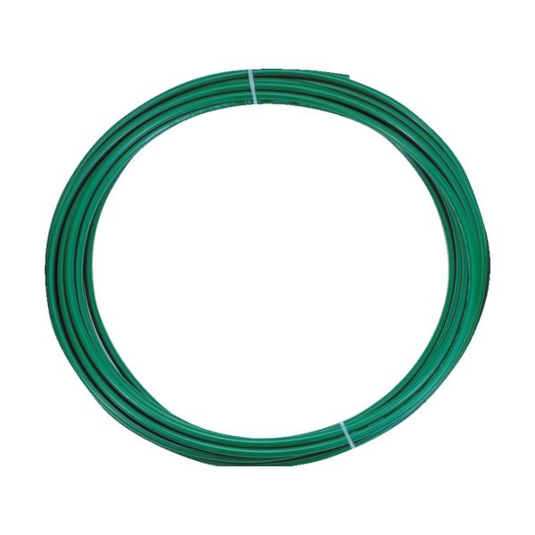 トラスコ中山 TRUSCO ポリウレタンチューブ 4X2.5mm 10m巻 グリーン TEN-4X2.5-10-GN 1巻 231-7419（直送品）