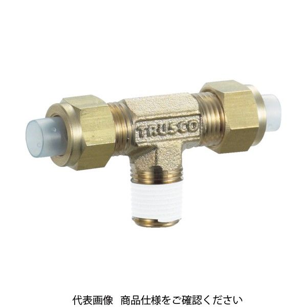 トラスコ中山 TRUSCO クイックシール継手 チーズ φ8X6 呼びR1/4 TS-8X6-02T 1個 257-5485（直送品）