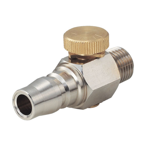 トラスコ中山 TRUSCO 空気流量調節器 G1/4 オネジ TAR-2PM 1個 285-4155（直送品）