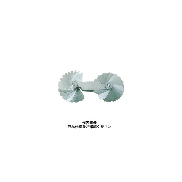 トラスコ中山 TRUSCO ラジアスゲージ 測定範囲7.5~15.0 32枚組 178MB 1個 229-5415（直送品）