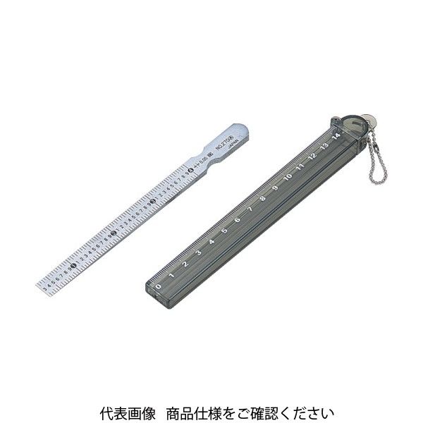 トラスコ中山 TRUSCO テーパーゲージ 測定範囲0.4~6.0 TG-270B 1個(1本) 229-5733（直送品）