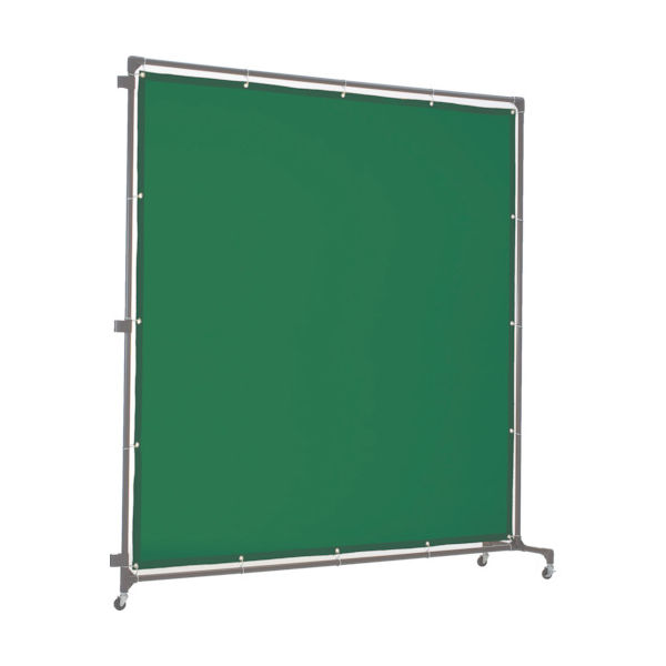 トラスコ中山 TRUSCO 溶接遮光フェンス 2020型接続 深緑 YFAS-DG 1台 255-3015（直送品）