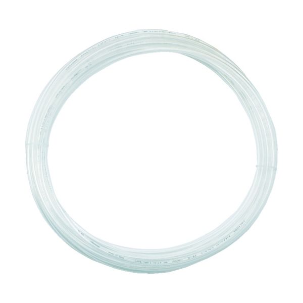 トラスコ中山 TRUSCO ポリウレタンチューブ 4X2.5mm 10m巻 透明 TEN-4X2.5-10-TM 1巻 231-7451（直送品）
