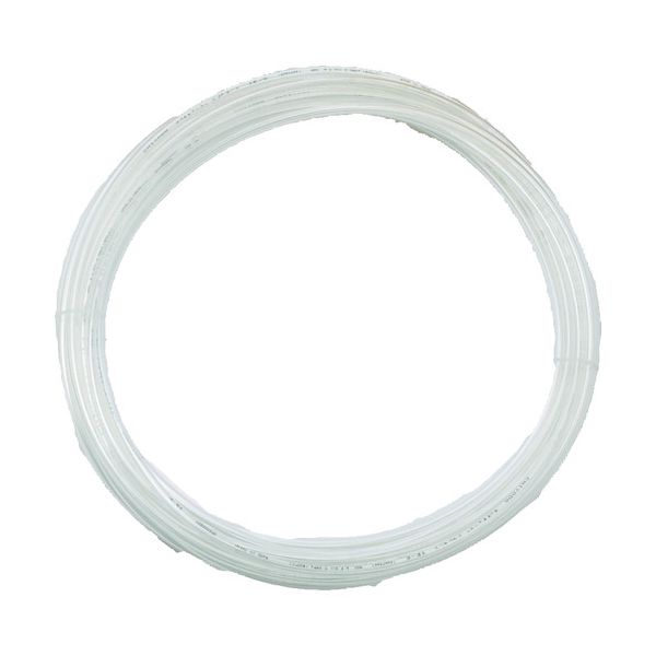 トラスコ中山 TRUSCO ポリウレタンチューブ 8X5.0mm 10m巻 透明 TEN-8-10-TM 1巻 231-6901（直送品）