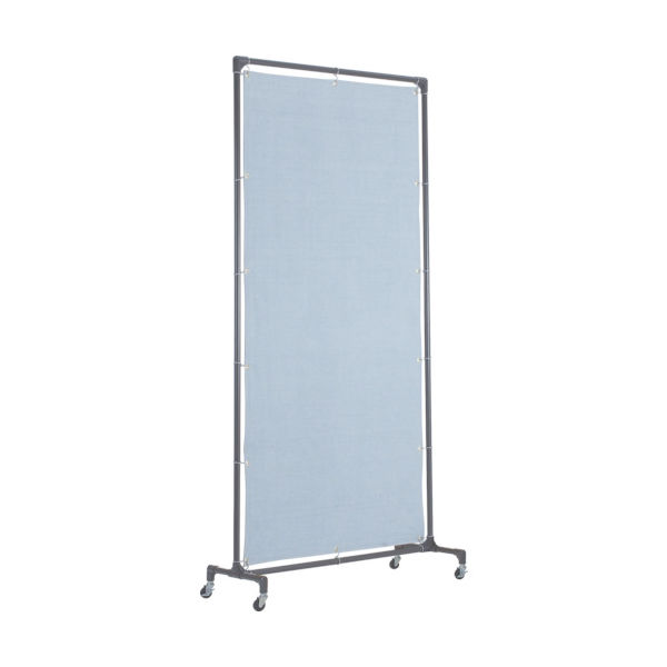 トラスコ中山 TRUSCO 火花用衝立 単体型 1000XH2000 キャスター足タイプ YC-1020 1台 242-8601（直送品）