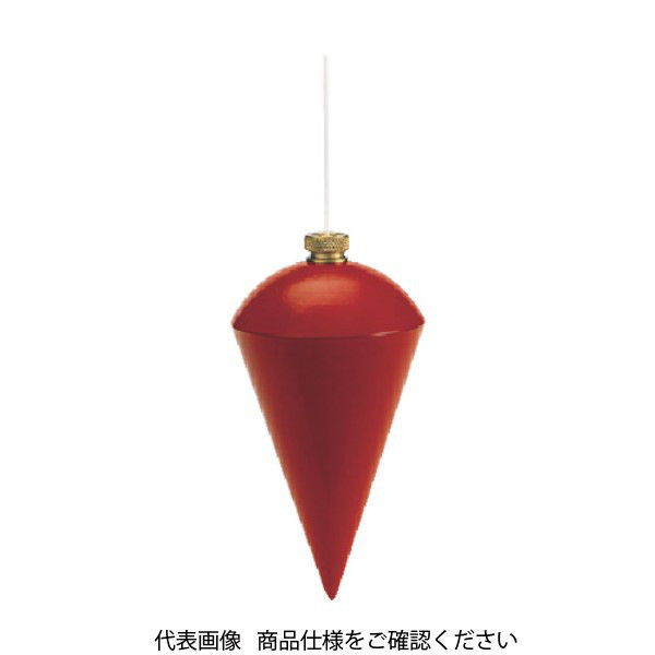 トラスコ中山 TRUSCO 下げ振り単体 重量200g 胴径Φ37.5 全長74mm TPB-200 1個 229-8261（直送品）