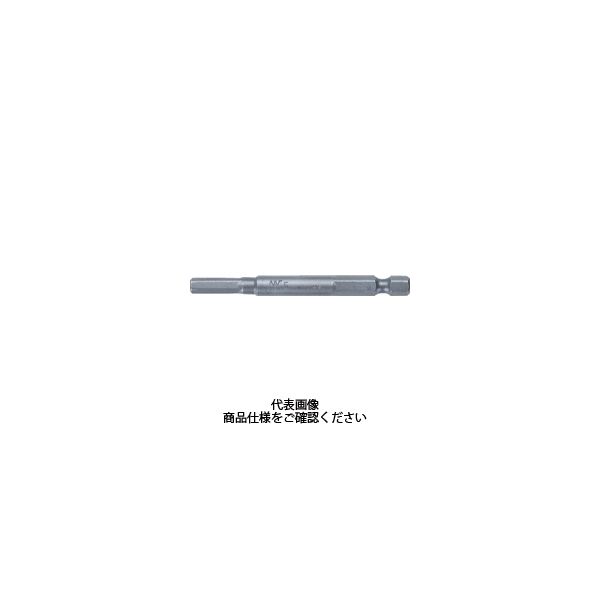 長堀工業 ナック ヘキサゴンドライバービット 差込6.35x対辺2.5mmx70L 3C2507 1セット(10本) 324-8941（直送品）