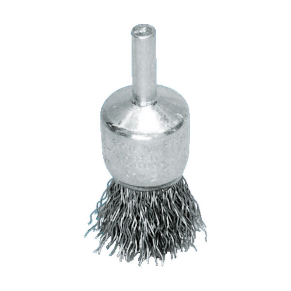 バーテック クリンプ軸付きエンドブラシ MEBAー22S 3754000 1個 392-9205（直送品）