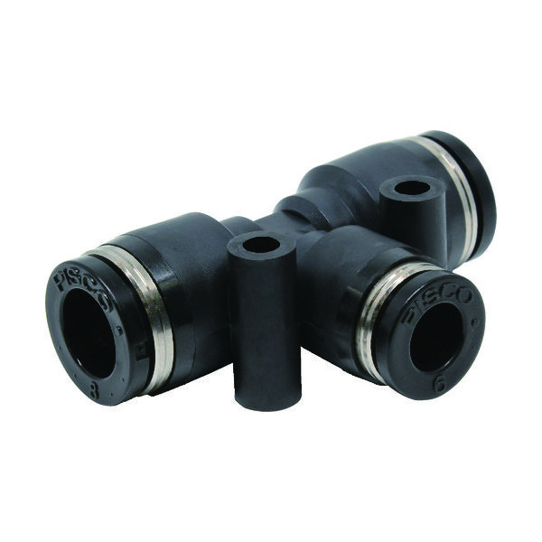 日本ピスコ ピスコ チューブフィッティング 違径ユニオンティー 8×8×6 PEG8-6 1個 378-1704（直送品）