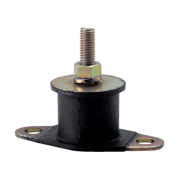 トラスコ中山 TRUSCO 丸型防振ゴム 片座金タイプ 最大荷重3350N TA712 1個 233-7851（直送品）