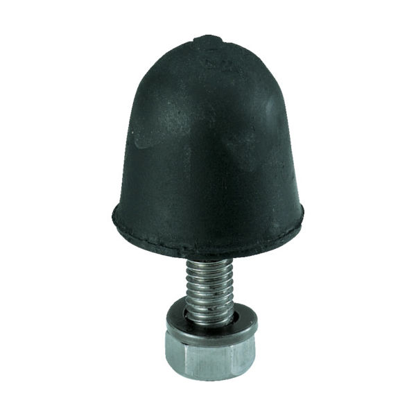 トラスコ中山 TRUSCO ゴムストッパー 外径30mm 高さ31mm ボルト径8 EH-30 1個 233-8271（直送品）