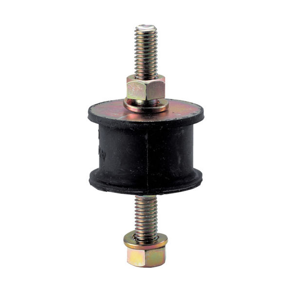 トラスコ中山 TRUSCO 丸形防振ゴム 両ボルトタイプ 最大荷重490N TA504 1個 233-7649（直送品）