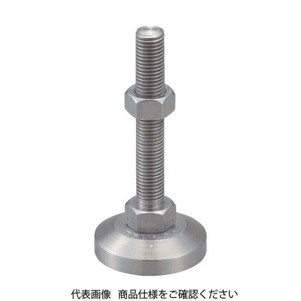 トラスコ中山 TRUSCO アジャスターボルト 2500kgfタイプ 重量用 M16×150 ステンレス SUS-NC16X150 1個（直送品）